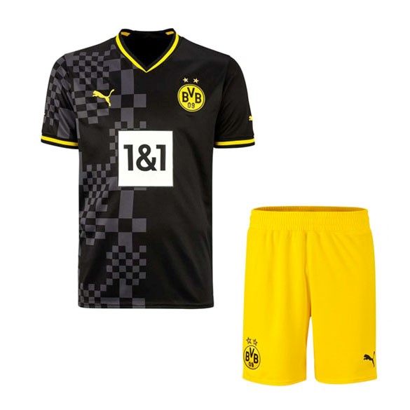 Camiseta Borussia Dortmund 2nd Niño 2022-2023